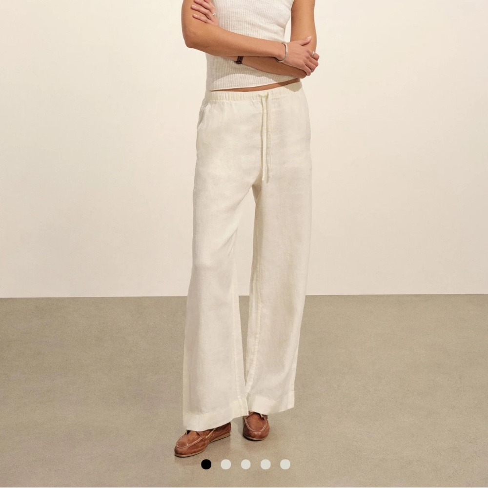 SOLD ~ Buck Mason NWT Linen Easy Pants